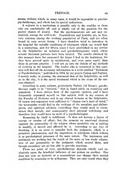 The Psychoneuroses and Their Treatment by Psychotherapy | Dejerine Joseph