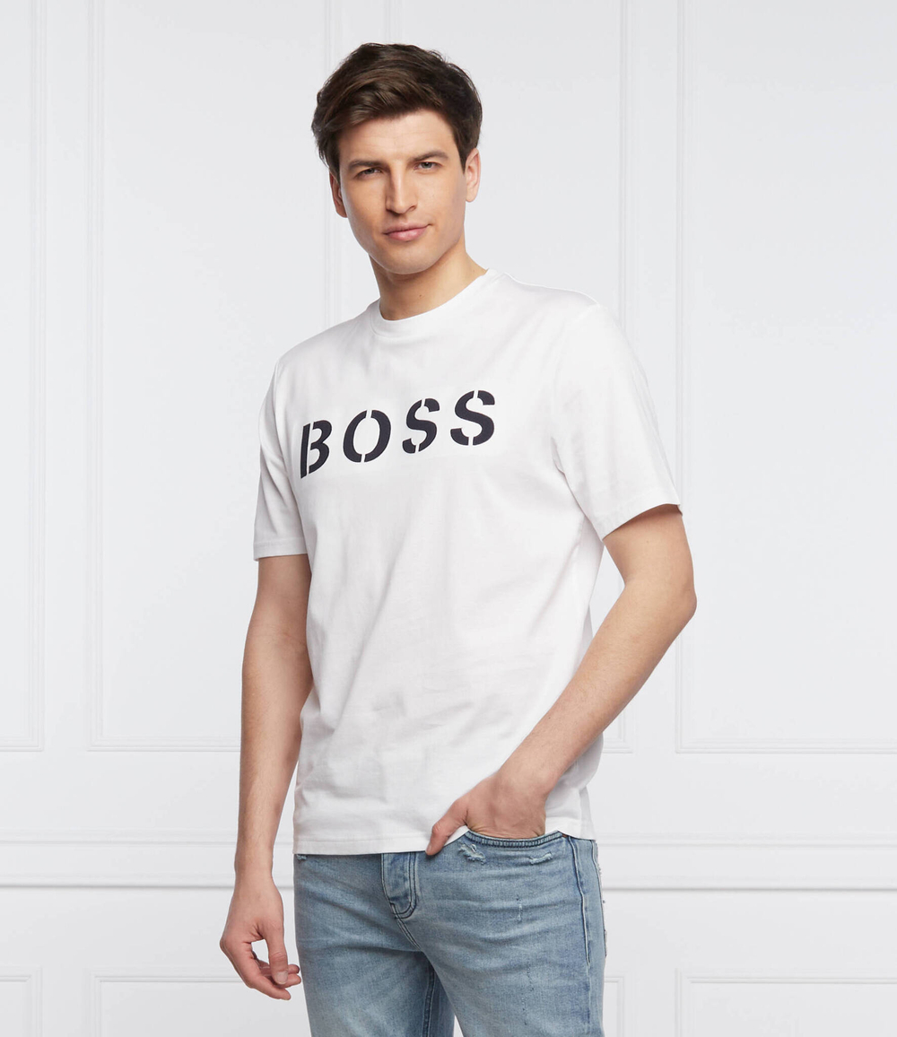 футболка tetry BOSS ORANGE - белый(50465250)