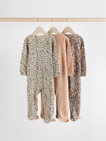 Комбинезон / Cлип для малышей Next E92-933, 3 шт., Бежевый