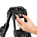 Видеоштатив Manfrotto MVTTWINMA Alu Twin MS Tripod 100/75mm без головы