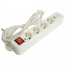 Удлинитель с выключателем Stekker Home 50141