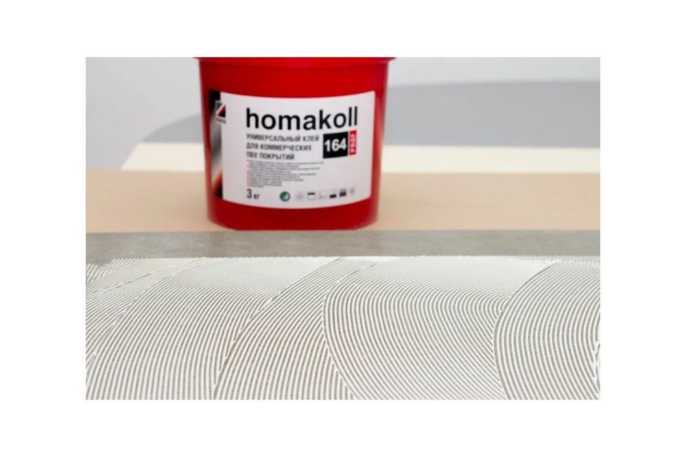 Клей Homakoll 164 Prof для линолеума, плитки пвх, ковролина, 10 кг