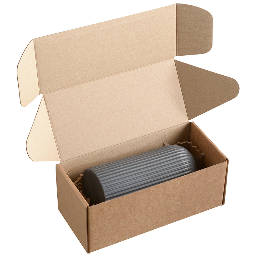 Свеча декоративная графитового цвета из коллекции edge, 16,5см