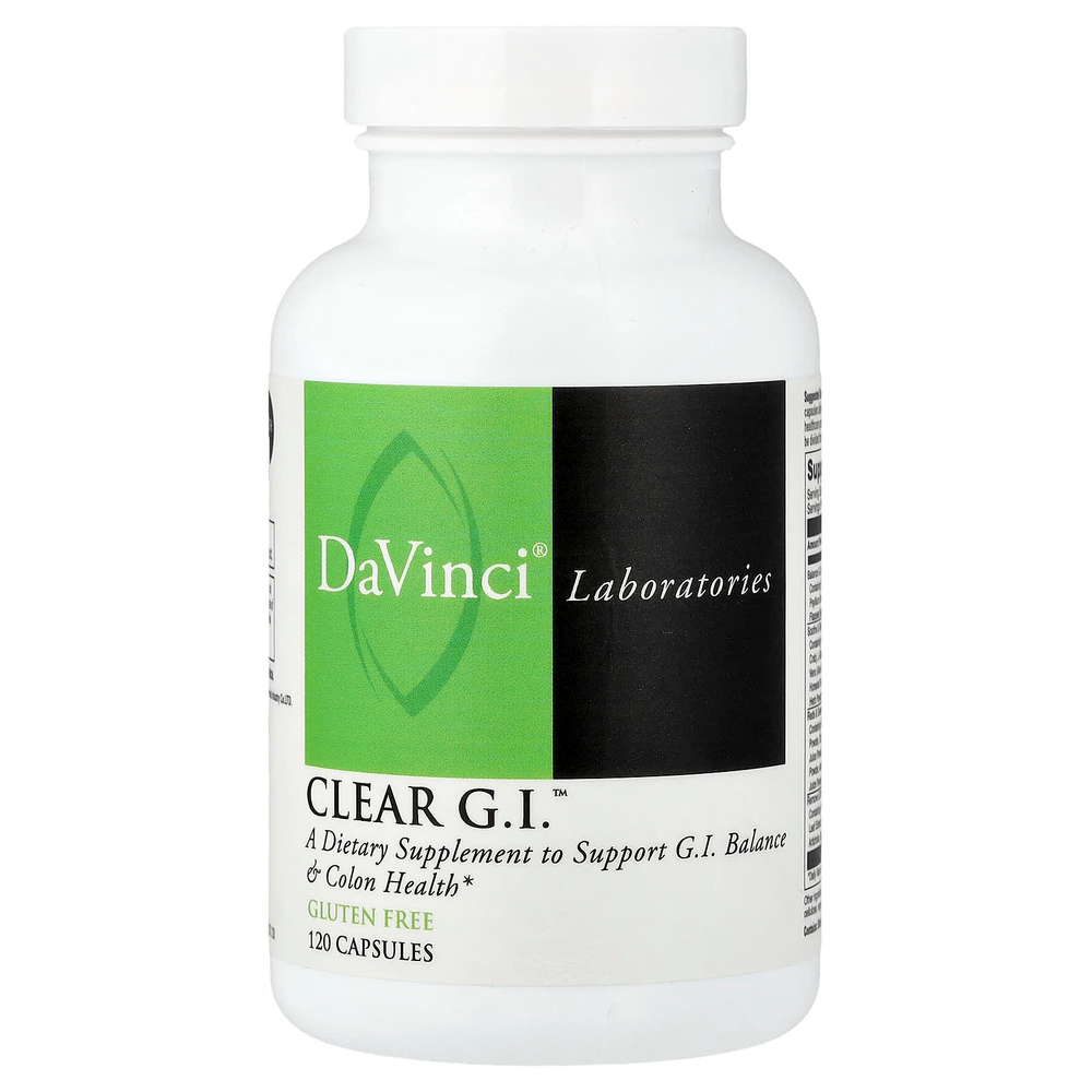 DaVinci Laboratories, Clear GI™, 120 капсул