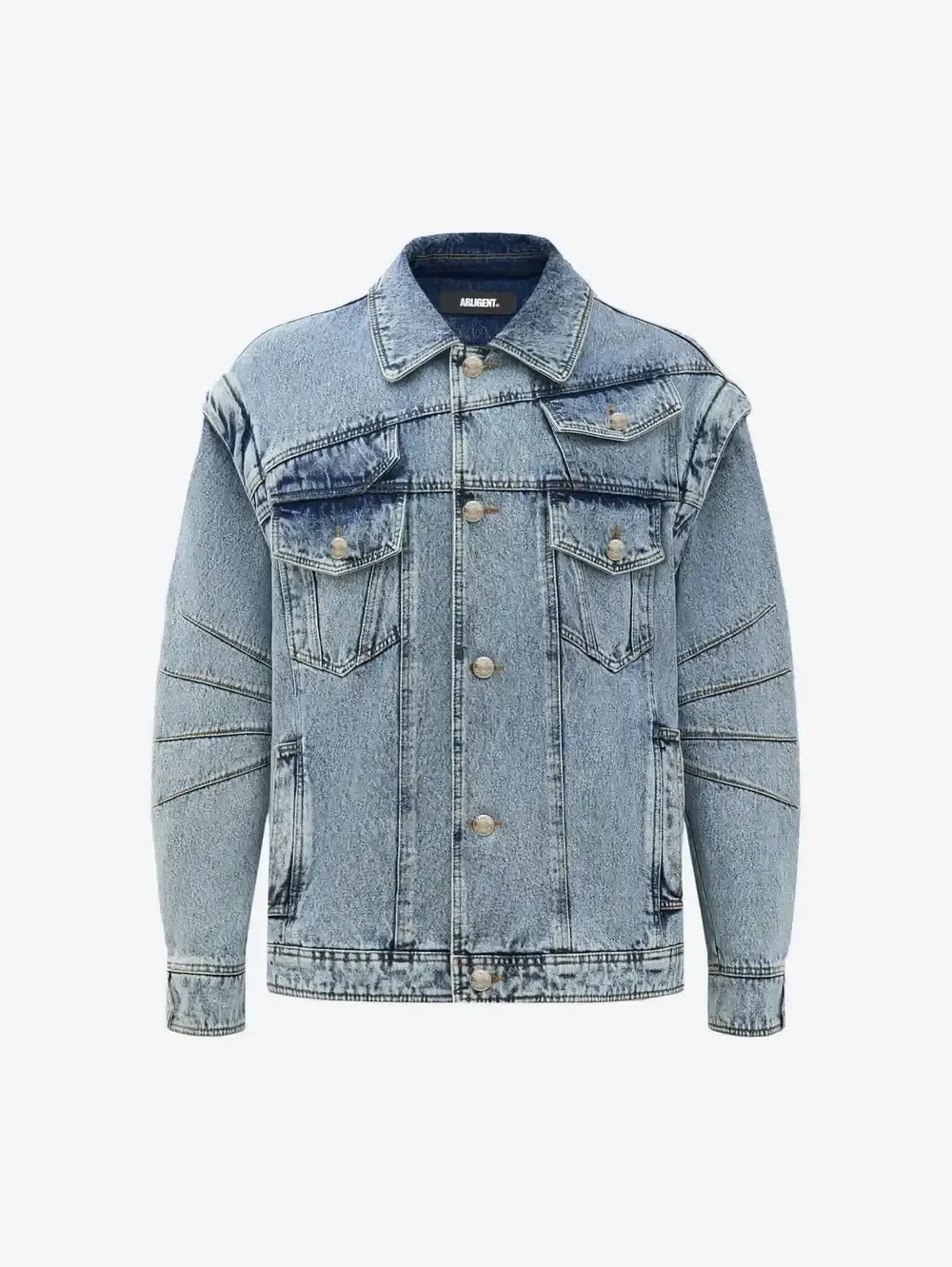 Куртка из денима Laminated