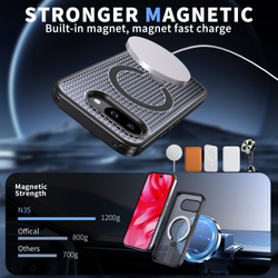 Прозрачный чехол Mesh Pro Magnetic Case для Google Pixel 9А