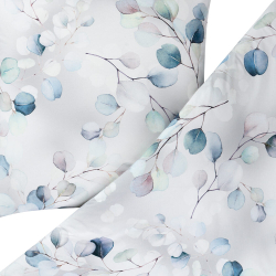 Постельное белье 1.5 спальное Estella Lunaria silber серое