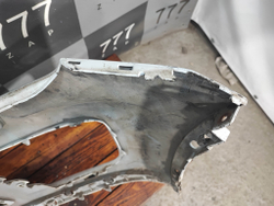 Бампер передний R-Line VW Touareg 2 14-18 Б/У Оригинал 7P6807221F