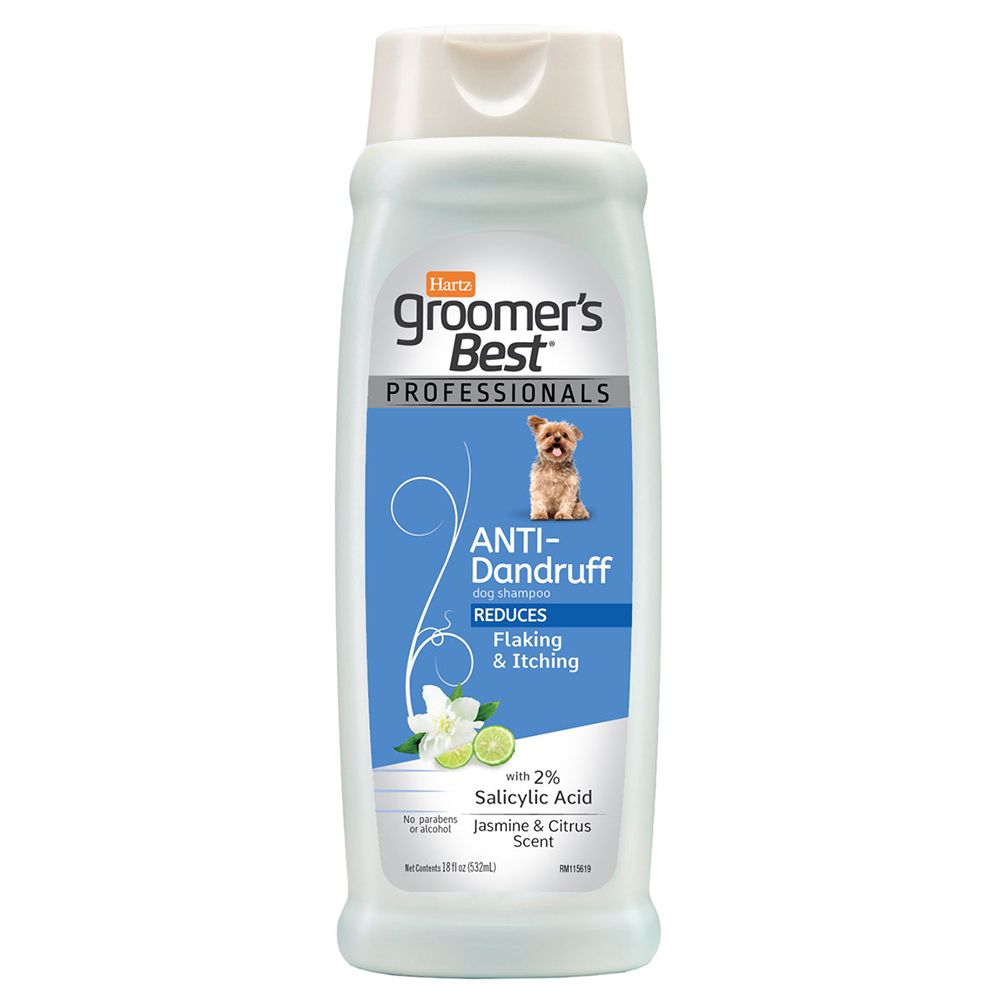 Шампунь Hartz Groomer&#39;s Best PROFESSIONALS ANTI-Dandruff антисеборейный от перхоти для собак 532 мл