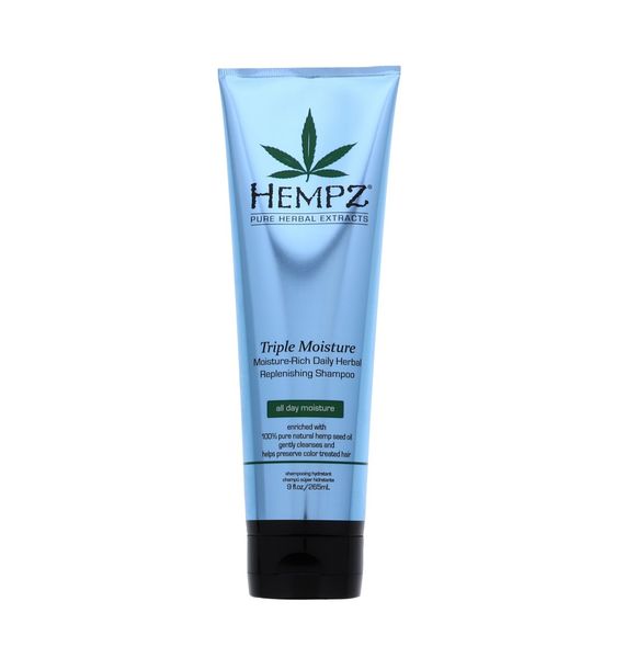 Hempz Triple Moisture Shampoo 265мл - Шампунь тройного увлажнения
