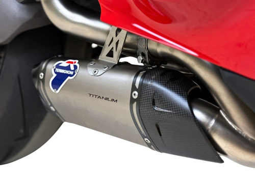 D23509440ITA TERMIGNONI TITANIUM LOWER SLIP-ON SILENCER KIT (P V4, SF V4 2025)