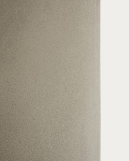 Кашпо Aiguablava из серого цемента Ø 42см