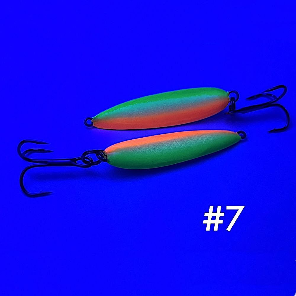 Блесна зимняя Жор Алтынка 3.6 15г 50мм Тройник Колебалка -