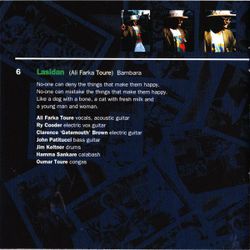 Ali Farka Toure & Ry Cooder: Talking Timbuktu (CD)