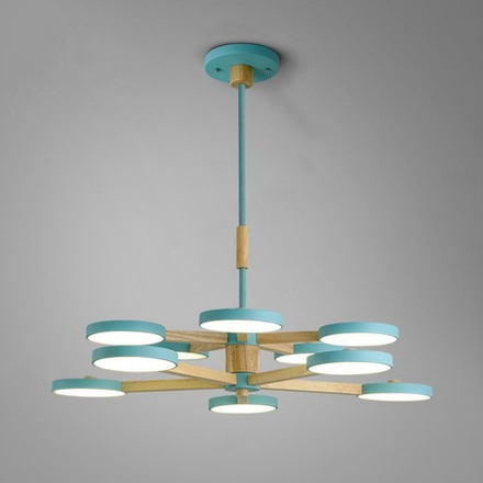 Подвесная Люстра Turna Dbl L12 Blue By Imperiumloft