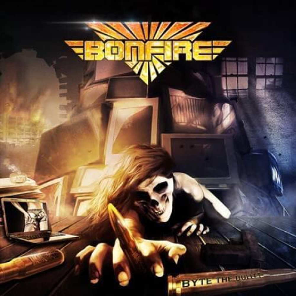 BONFIRE Byte the Bullet 2017, музыкальный компакт диск