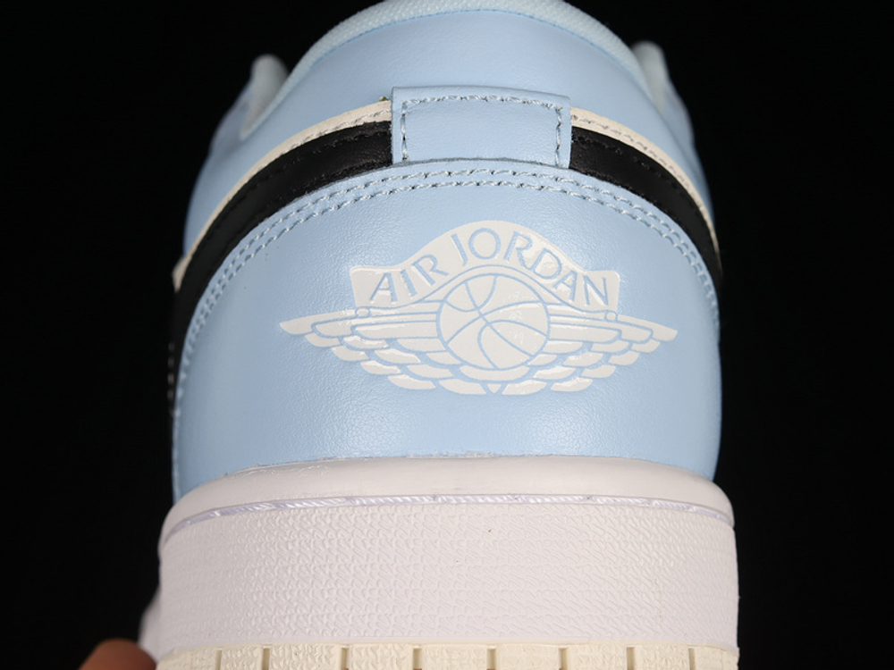 Jordan 1 Low Ice Blue Black