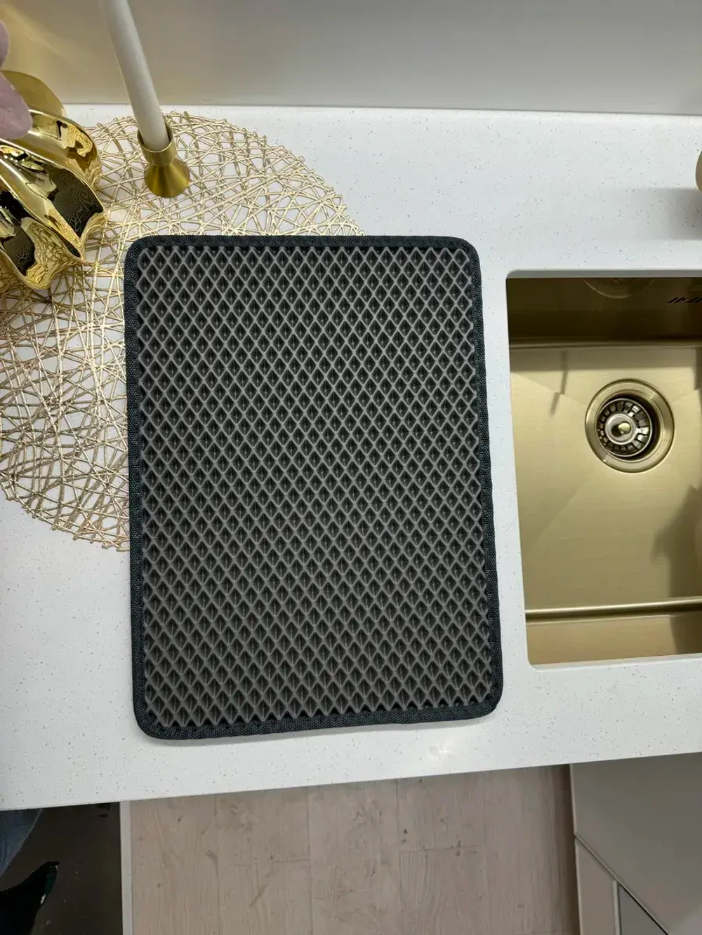 Коврик для посуды кухонные принадлежности