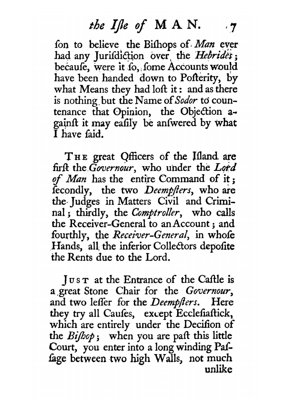 The History And Description Of The Isle Of Man | George Waldron