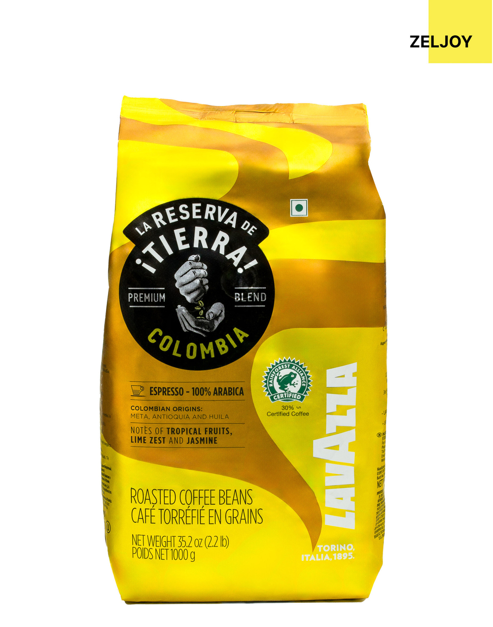 Кофе Lavazza iTIERRA COLOMBIA  1 (кг) зерно