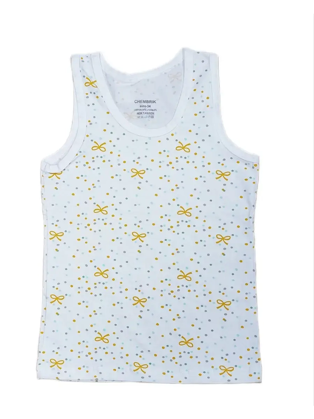 Комплект майка и трусики для девочки хлопок