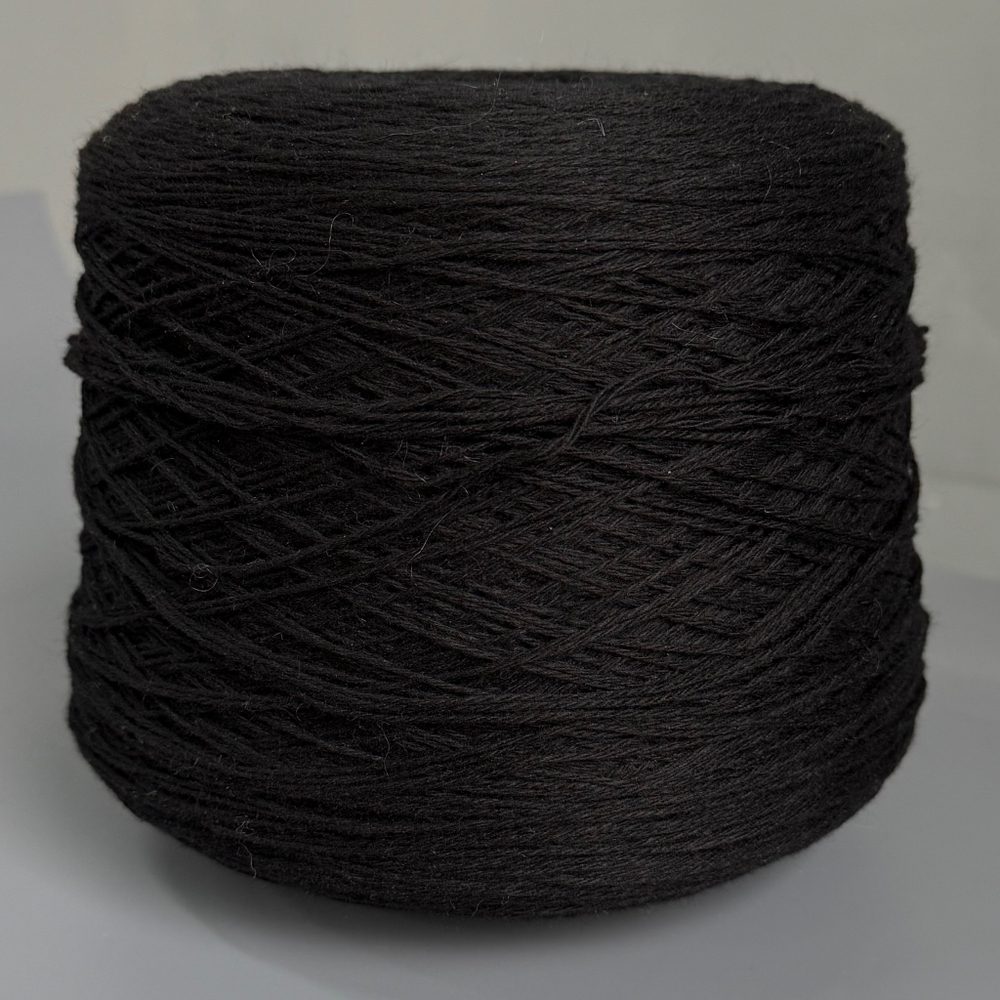 Пряжа Filati Biagioli Modesto Cash 30 3/15 (70% меринос экстрафайн, 30% кашемир) 500м/100 м, черный