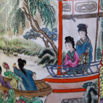 Парные вазы со сценами придворной жизни