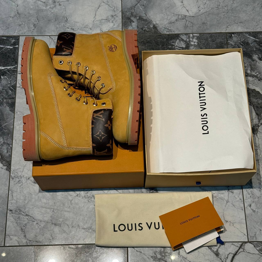 Ботинки Louis Vuitton x Timberland