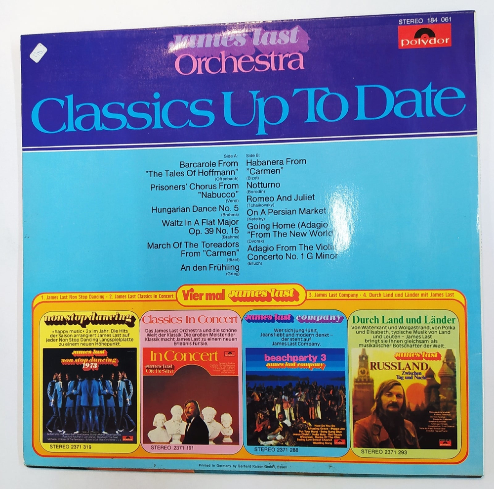 James Last Orchestra Classics Up To Date