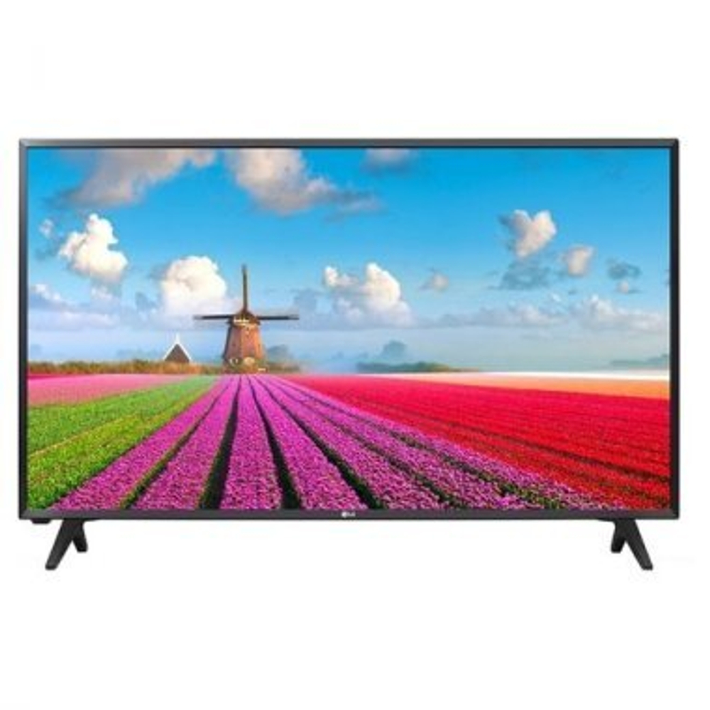 Акция купи телевизор  LG 43 LJ 500 V Full HD и получи подарок Smart-TV приставку Xiaomi Mi Box S 4K M19E