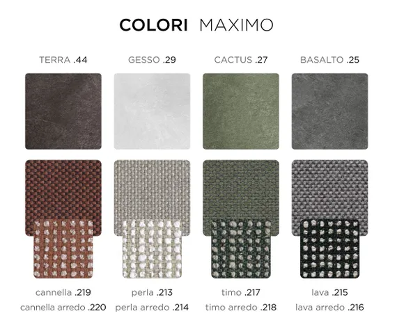 Уличный модульный диван Maximo 5, терра, корица