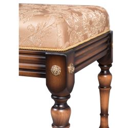 Банкетка Классика 2 Орех(Д) Каледония Мокка