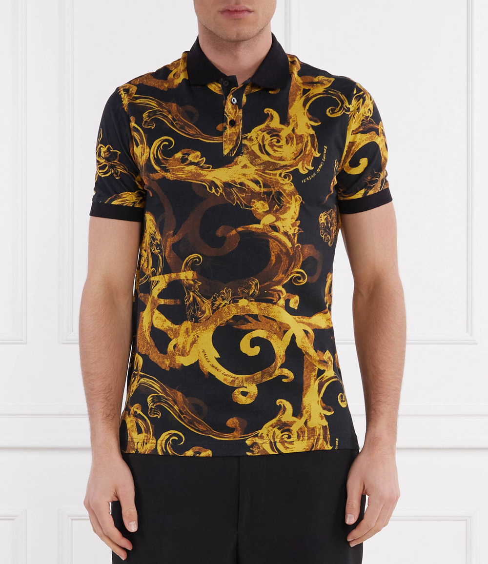 Поло Versace Jeans Couture - черный(76GAG6S0JS286)