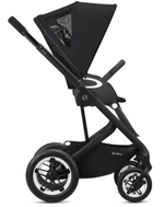 Коляска Cybex Talos S Lux BLK complete Aton S2 Lava Grey 3 в 1 Moon Black с дождевиками