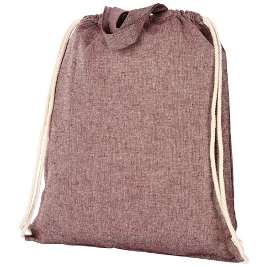Рюкзак со шнурком Pheebs из 150 г/м² переработанного хлопка