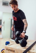 Гантель 7 кг гексагональная