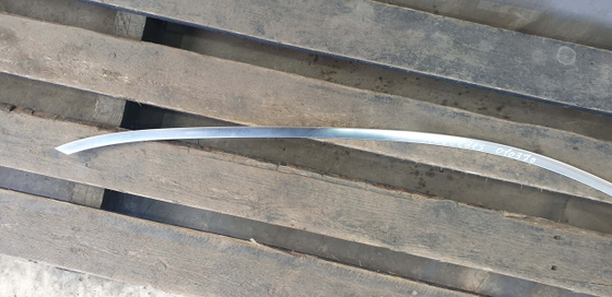 Молдинг двери передней левой Mercedes GLC X253 15-нв Б/У Оригинал A2537250182