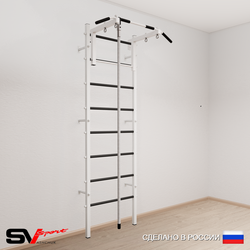 Шведская стенка Sv Sport усиленная 609 (Турник стандарт/Канат)
