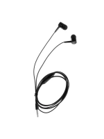 Наушники D21, проводные, вакуумные, микрофон, 1 м, Jack 3.5
