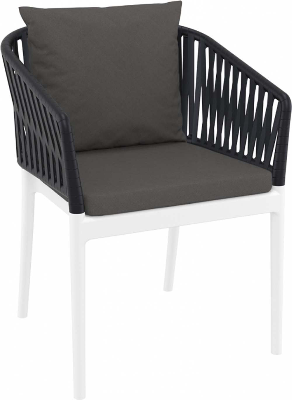 Подушка для спинки кресла Siesta Contract Portofino, темно-серый