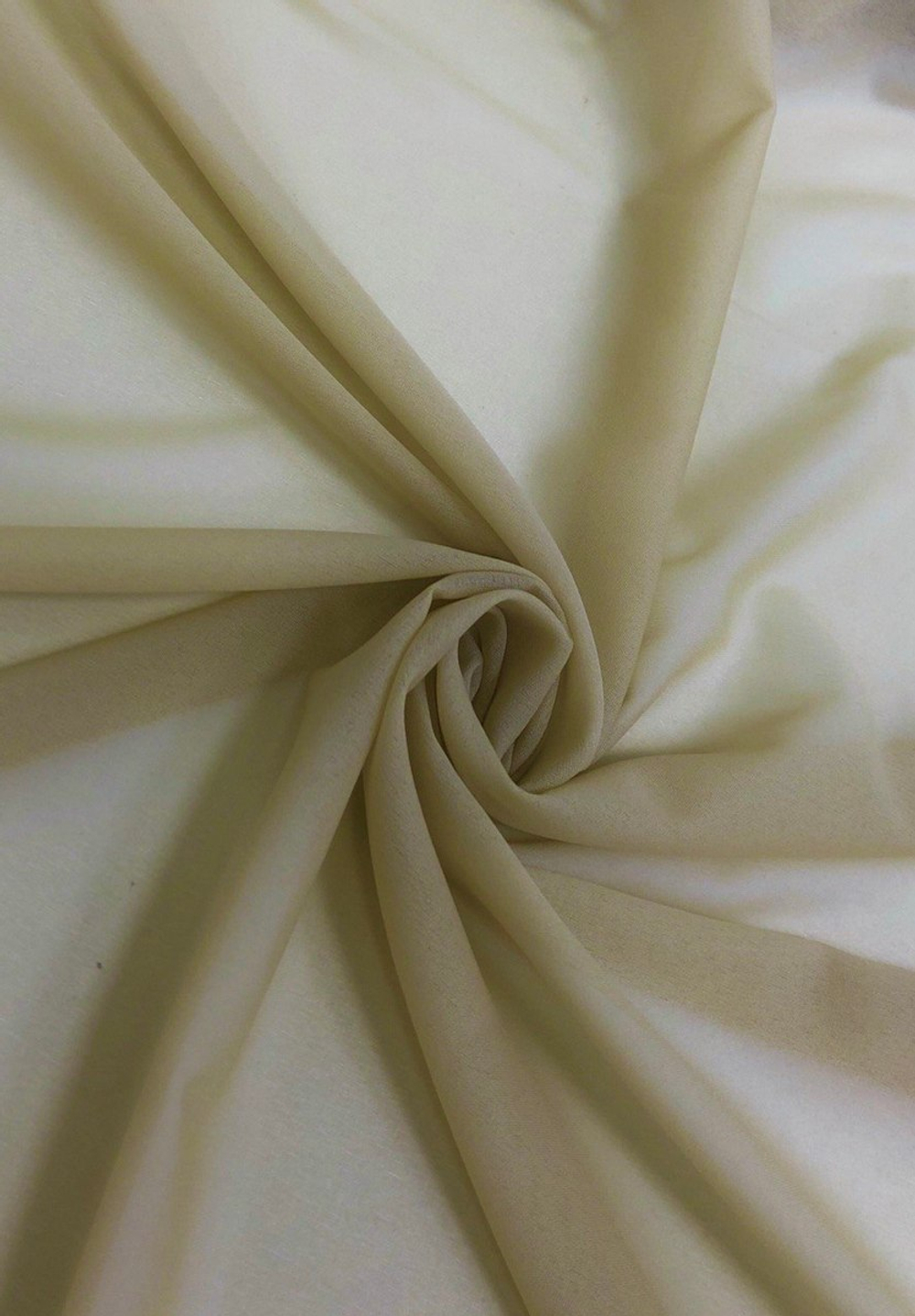 Дублерин трикотажный бежевый, шифоновый LR#15а