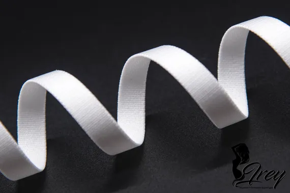 001 640/10 ОПТ Бретель Lauma Fabrics, 10 мм, белый 001