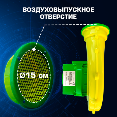 Насос/компрессор/нагнетатель для надувных батутов и конструкций, JSB J-6E/FJ2-38C AeroDrive 1100 W
