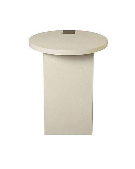 Бежевый приставной столик “Дидье”