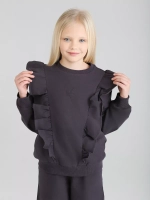 Костюм для девочки с брюками-палаццо на осень