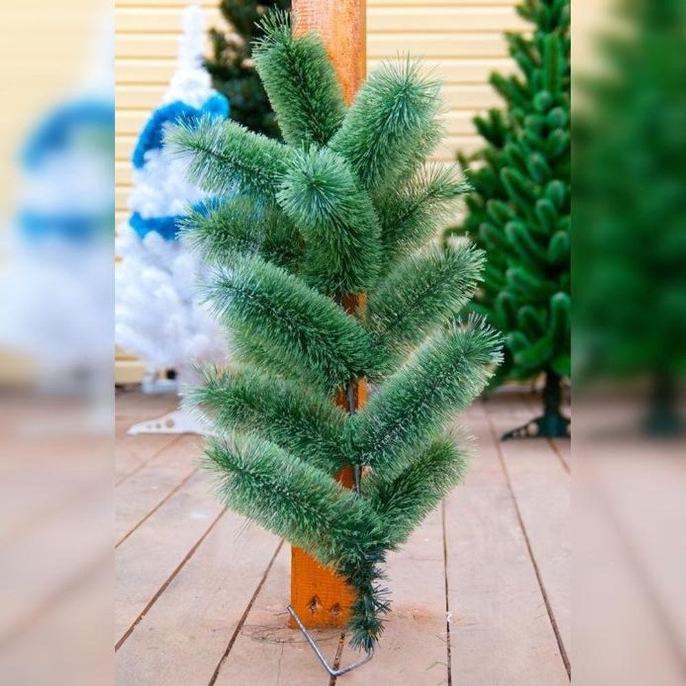 Ветка на крючке - хвоя леска