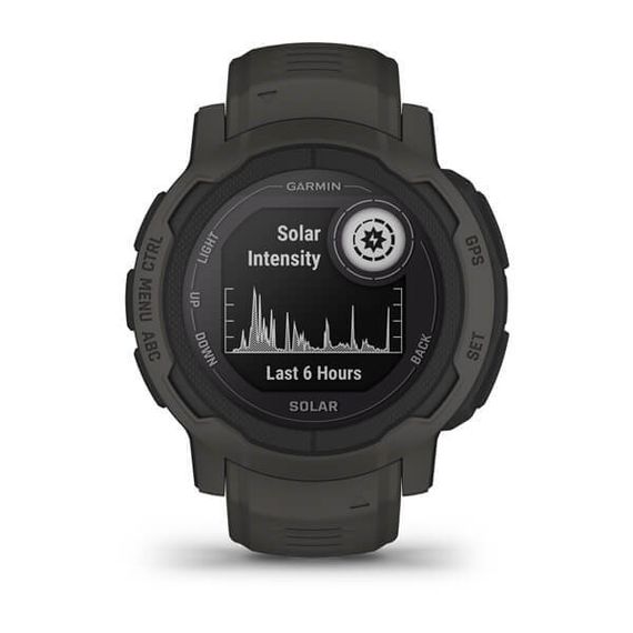 Умные часы Garmin INSTINCT 2 Solar черный