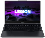 15.6" Ноутбук Lenovo Legion 5 15ACH6H 1920x1080, AMD Ryzen 5 5600H 3.3 ГГц, RAM 16 ГБ, DDR4, SSD 1ТБ, NVIDIA GeForce RTX 3070, Win 11, RU, 82JU000WRK, Phantom Blue