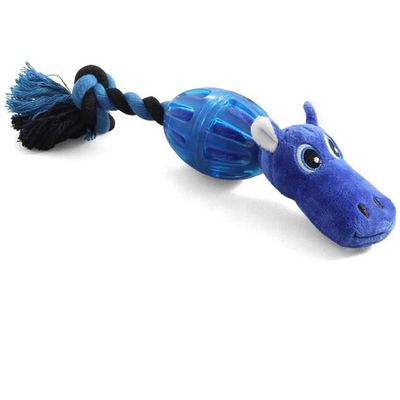 Игрушка для собак мягкая "Бегемот в броне", 220мм, Triol