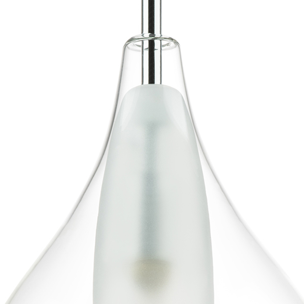 803531 Бра PENTOLA 1х25W G9 ХРОМ/ПРОЗРАЧНЫЙ